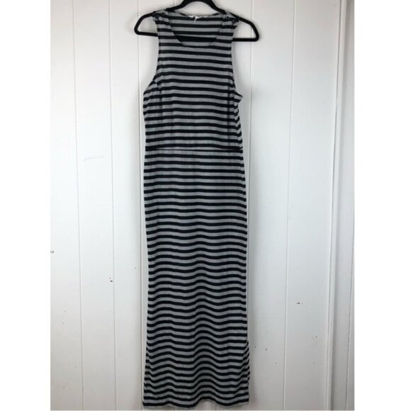 BCBGeneration Womens Dress Striped Maxi Large - Picture 1 of 7